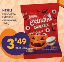 Supermercados Plaza Nestlé chocolate extrafino cremositos oferta