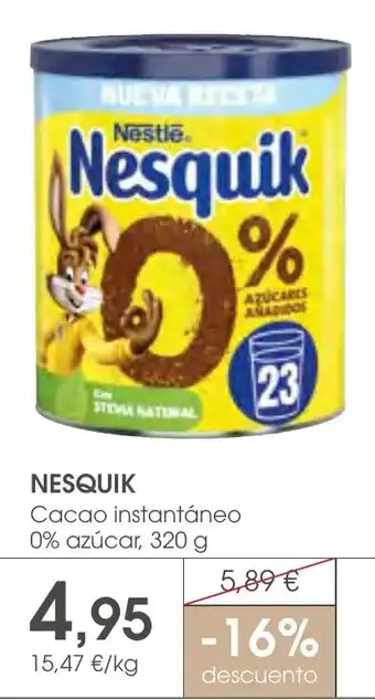 Nesquik Cacao instantáneo