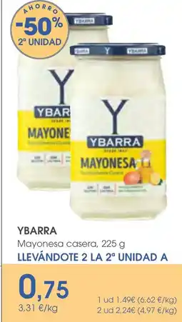 Supermercados Plaza Ybarra mayonesa casera oferta