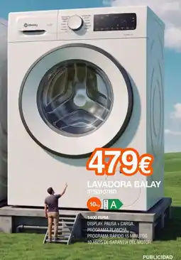 Expert Lavadora Balay 3TS3107BD oferta
