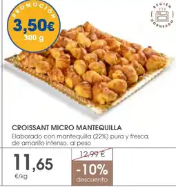Supermercados Plaza Croissant micro mantequilla oferta