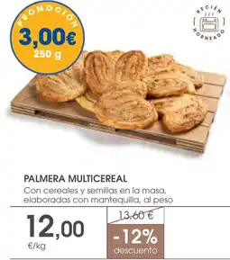Supermercados Plaza Palmera multicereal oferta