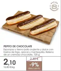 Supermercados Plaza Pepito de chocolate oferta