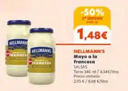 Supermercados Plaza Hellmann's mayo a la francesa oferta