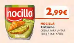 Supermercados Plaza nocilla pistacho oferta