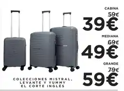 Hipercor El Corte Inglés colecciones mistral levante y yummy oferta