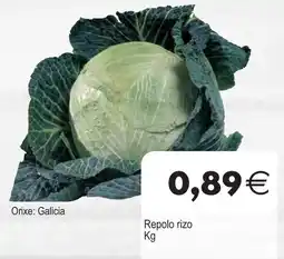 Plenus Supermercados Repolo rizo oferta