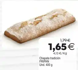 Plenus Supermercados Fripa chapata tradición oferta