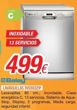 Expert Balay lavavajillas 3vs5032ip oferta