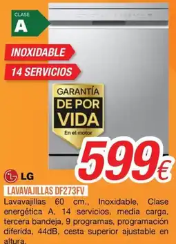 Expert LG lavavajillas DF273FV oferta
