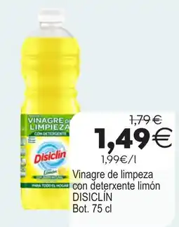 Plenus Supermercados Disiclin vinagre de limpieza con detergente limón oferta