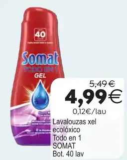 Plenus Supermercados Somat todo en 1 gel oferta
