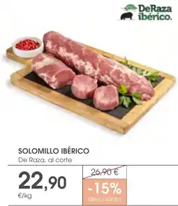 Supermercados Plaza De Raza solomillo ibérico oferta