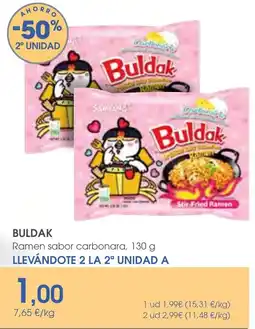 Supermercados Plaza Samyang Buldak oferta