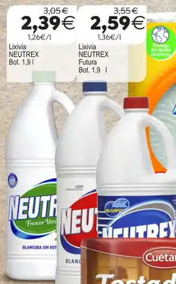 Plenus Supermercados Lixivia Neutrex oferta