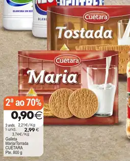 Plenus Supermercados Cuétara Maria oferta