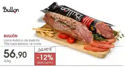 Supermercados Plaza Bullón lomo ibérico de bellota oferta