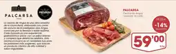Supermercados Plaza Palcarsa cecina de Angus nacional, al corte oferta
