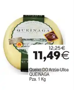 Plenus Supermercados Queinaga queixo DO Arzúa-Ulloa oferta