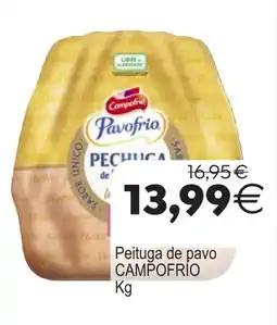 Plenus Supermercados Campofrío peituga de pavo oferta