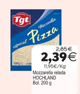 Plenus Supermercados Tgt mozzarella pizza especial oferta