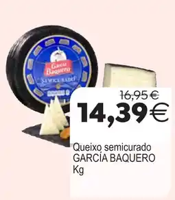 Plenus Supermercados García Baquero queixo semicurado oferta
