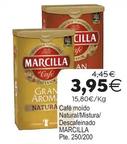 Plenus Supermercados Marcilla café superior gran aroma natural oferta