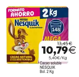 Plenus Supermercados Nesquik cacao soluble oferta
