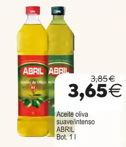 Plenus Supermercados Abril aceite de oliva oferta
