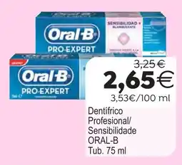 Plenus Supermercados Dentífrico Profesional Sensibilidad ORAL-B oferta