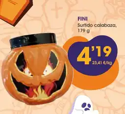 Supermercados Plaza FINI Surtido calabaza oferta