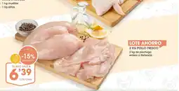 Supermercados Plaza Lote ahorro pollo fresco oferta