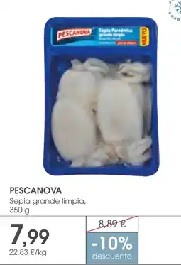 Supermercados Plaza Pescanova sepia grande limpia oferta