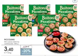 Supermercados Plaza Buitoni piccolinis oferta