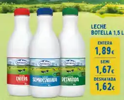 Supermercados Plaza Asturiana leche oferta