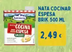 Supermercados Plaza Asturiana nata cocinar espesa oferta