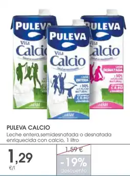 Supermercados Plaza Puleva calcio oferta