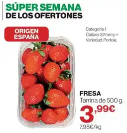 Hipercor Fresa oferta