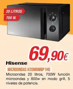 Expert Hisense microondas h20mombp1hg oferta