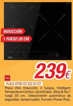 Expert TeKa placa vitro induccion 3 fuegos oferta