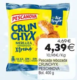 Plenus Supermercados Pescanova pescada rebozada crunchyx oferta