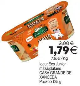 Plenus Supermercados logur Eco Junior oferta