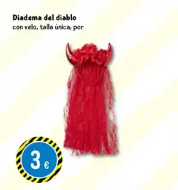 TEDi Diadema del diablo oferta