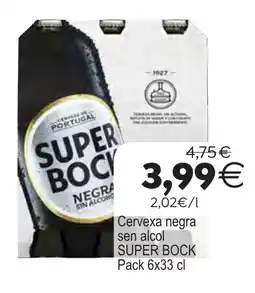 Plenus Supermercados Super Bock negra oferta
