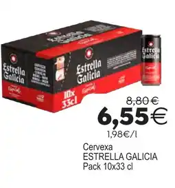 Plenus Supermercados Cervexa estrella galicia oferta
