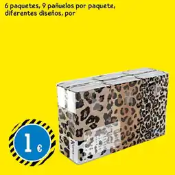 TEDi pañuelos oferta