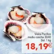 SPAR Vieira pacífico media concha oferta