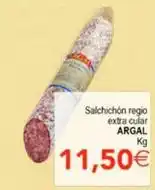 SPAR Argal - salchichon regio extra cular oferta