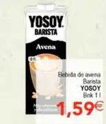 SPAR Yosoy - bebida de avena barista oferta