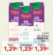 SPAR Pascual - leche sin lactosa oferta